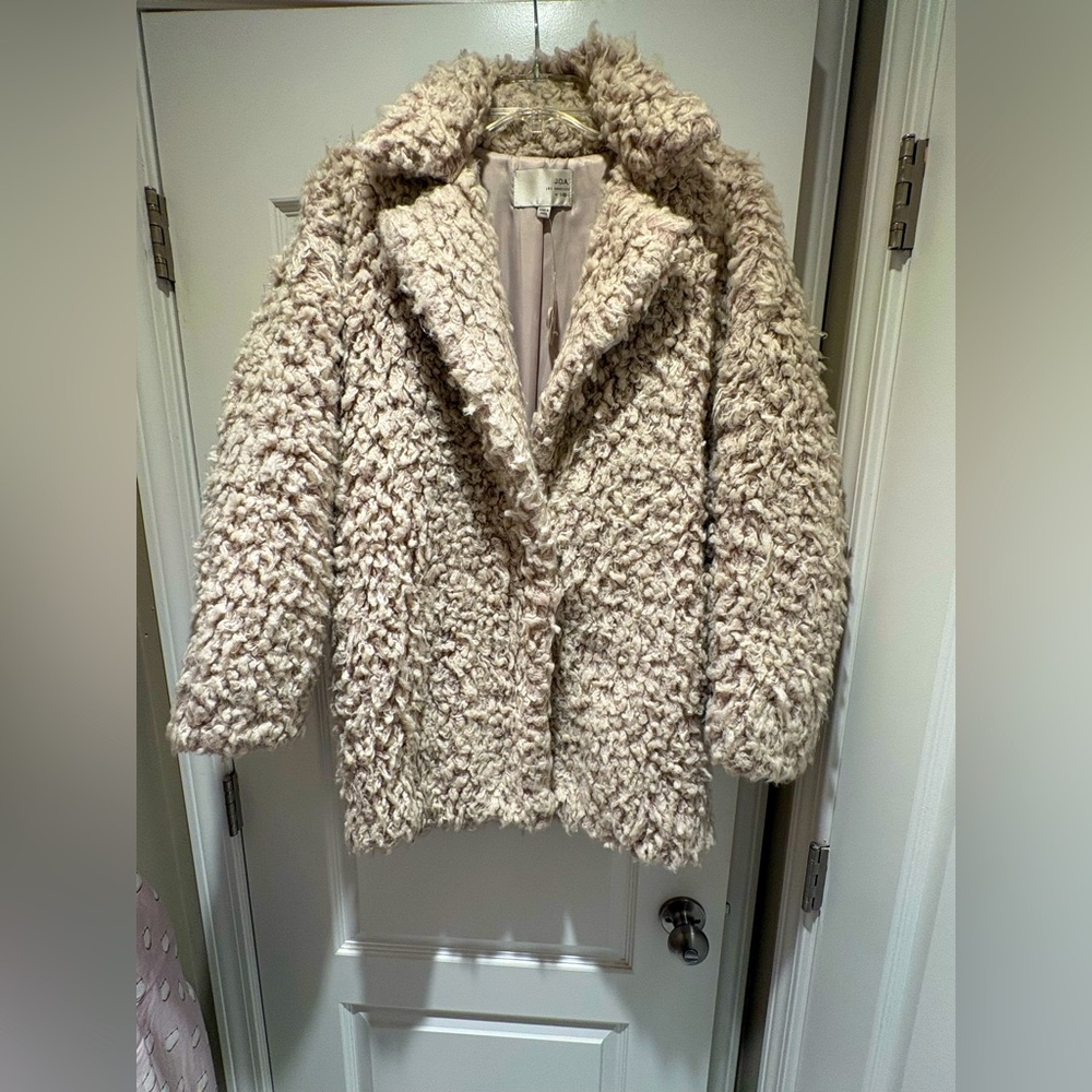 Curly Cream Coat